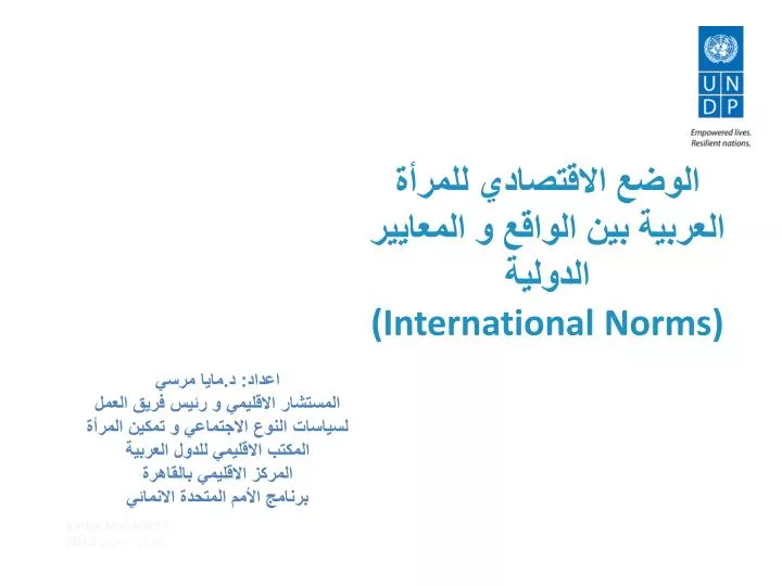 international norms