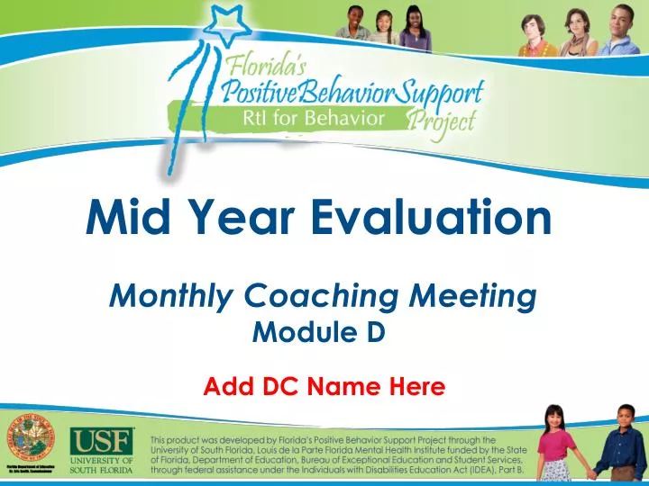 mid year evaluation monthly coaching meeting module d