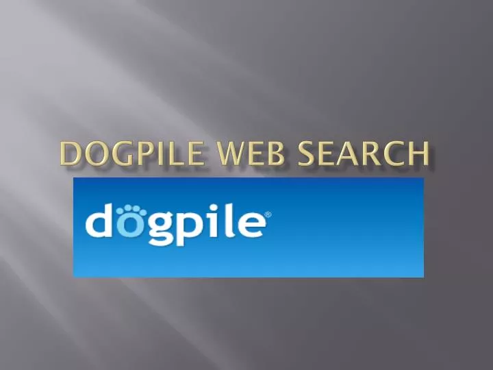dogpile web search