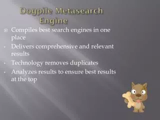 Dogpile Metasearch Engine