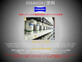 STANDOX| 塗料