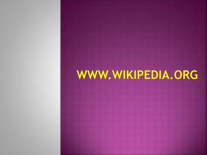 www wikipedia org