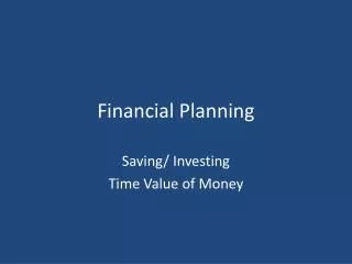 Financial Planning