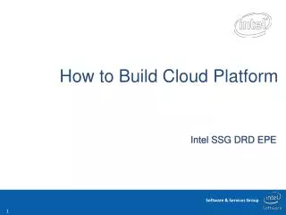 How to Build Cloud Platform