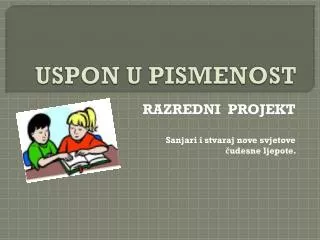 uspon u pismenost