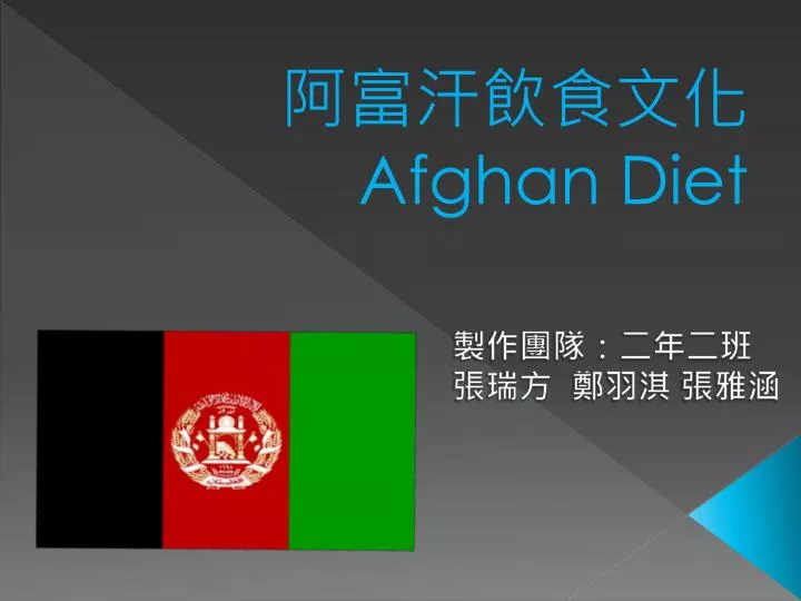 afghan diet