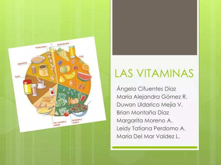 las vitaminas