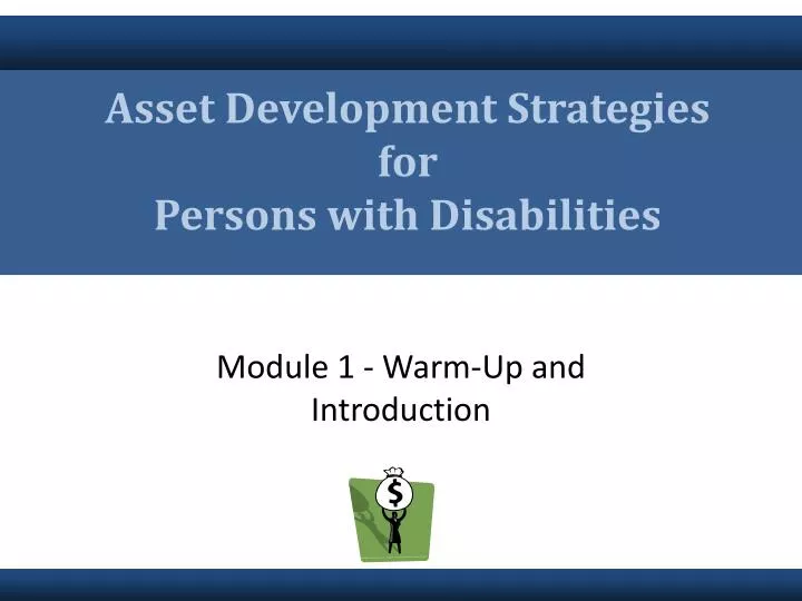 asset development strategies for persons with disabilities