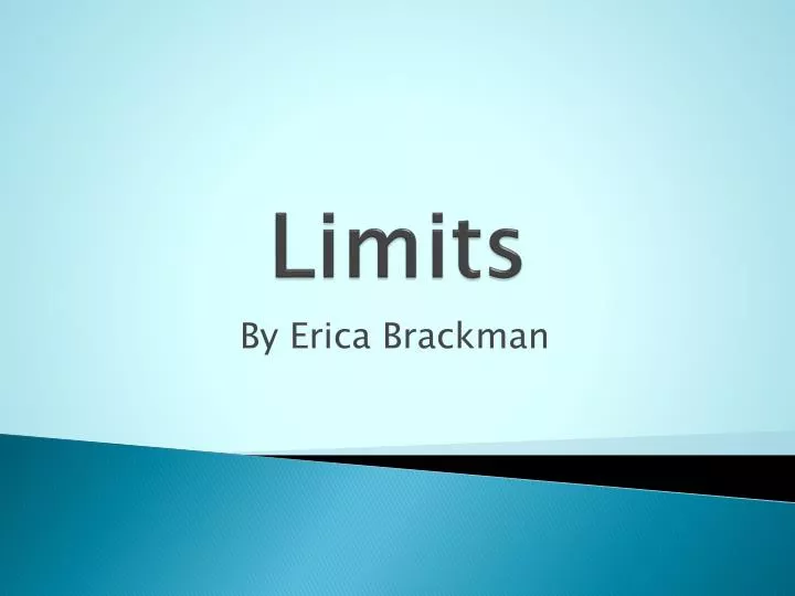 limits