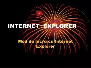 internet explorer