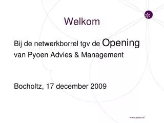 welkom