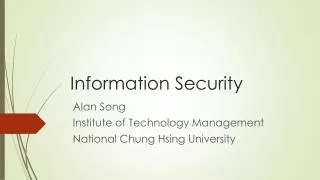 information security