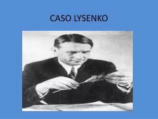 caso lysenko
