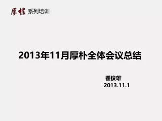 2013 11 2013 11 1