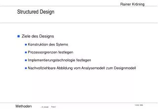 structured design