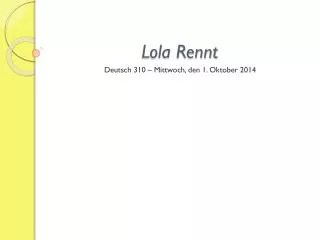 lola rennt