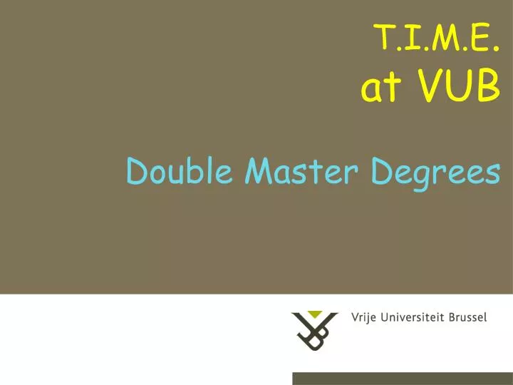 double master degrees