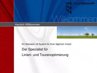 herzlich willkommen
