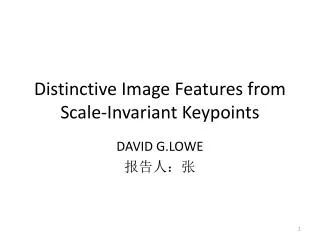 distinctive image features from scale invariant keypoints