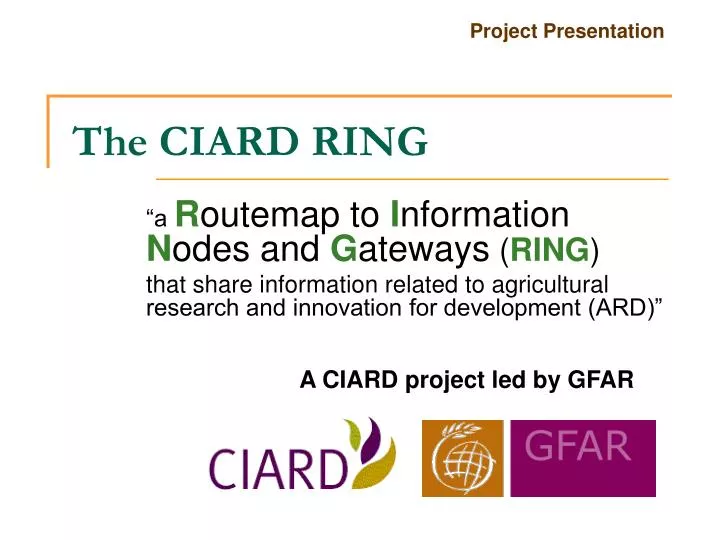 the ciard ring