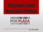 Thermal Label Barcode Printer