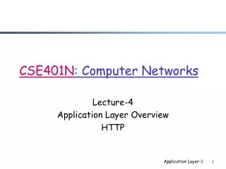 cse401n computer networks