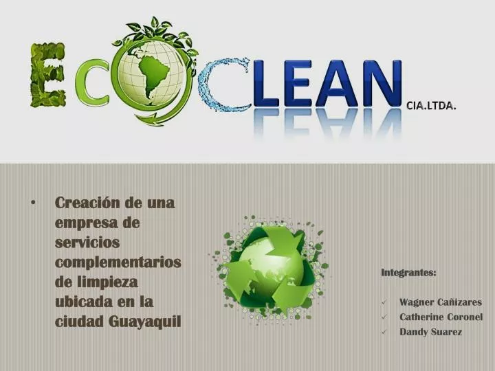 creaci n de una empresa de servicios complementarios de limpieza ubicada en la ciudad guayaquil