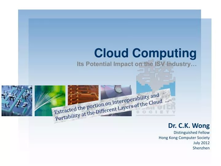 cloud computing its potential impact on the isv industry