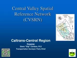 Central Valley Spatial Reference Network (CVSRN)