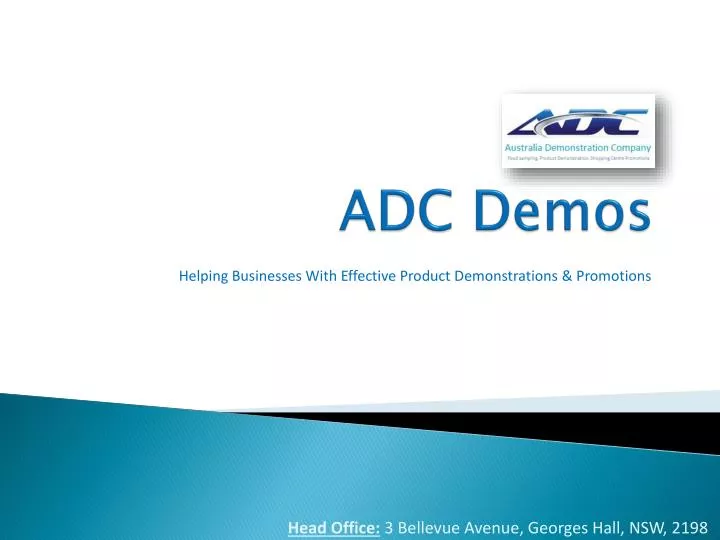 adc demos