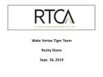 Wake Vortex Tiger Team Rocky Stone Sept. 18, 2014 - slide 1