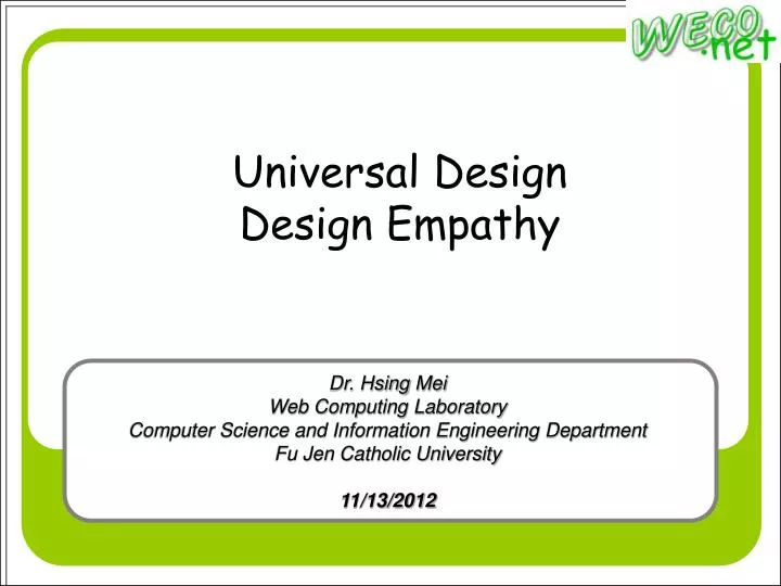 universal design design empathy