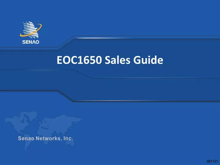 eoc1650 sales guide