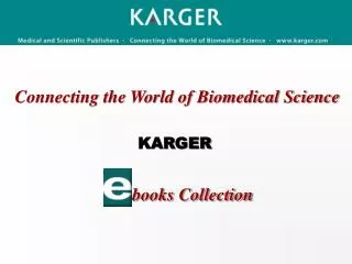 connecting the world of biomedical science