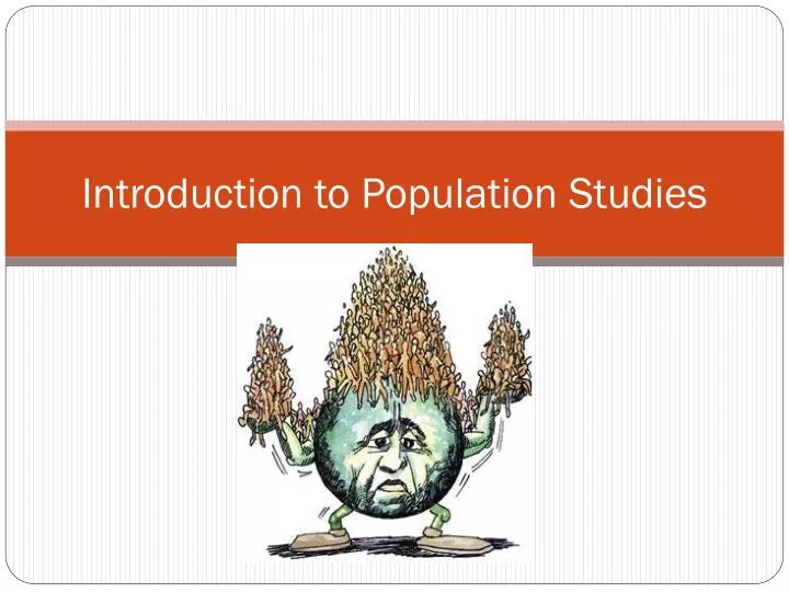 introduction to population studies