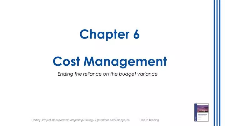chapter 6 cost management