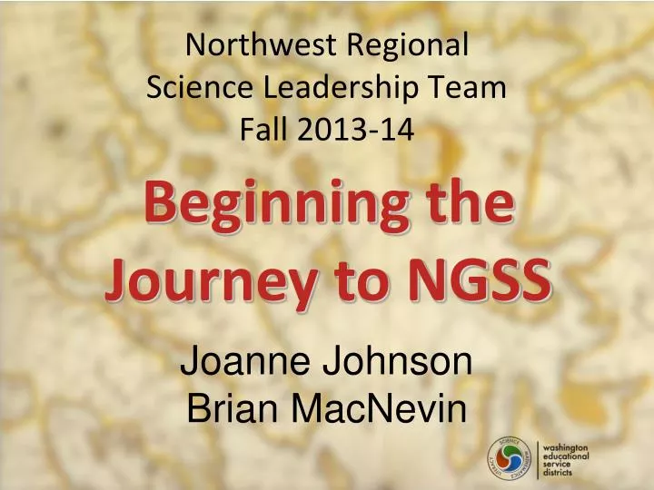 northwest regional science leadership team fall 2013 14