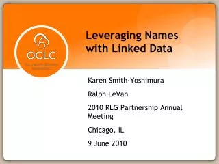 Leveraging Names with Linked Data