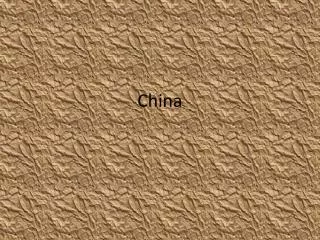 China