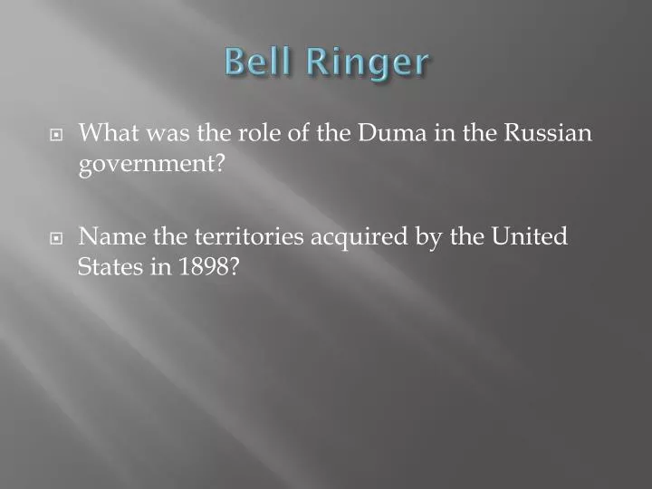 bell ringer