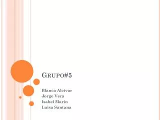 grupo 5