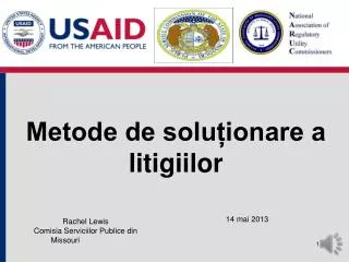 metode de solu ionare a litigiilor
