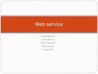 web service