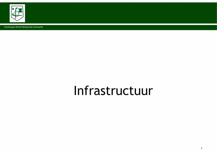 infrastructuur