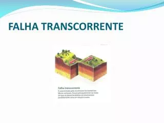 falha transcorrente