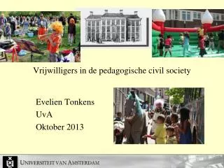 vrijwilligers in de pedagogische civil society