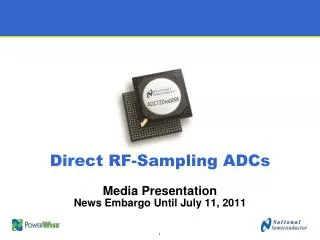 Direct RF-Sampling ADCs