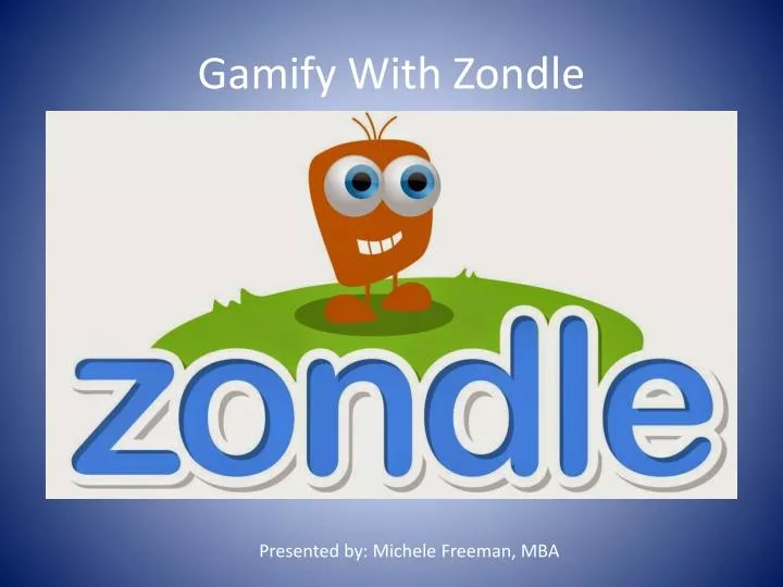 gamify with zondle