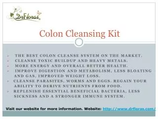 Colon Cleansing Kit