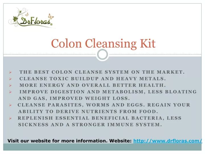 colon cleansing kit